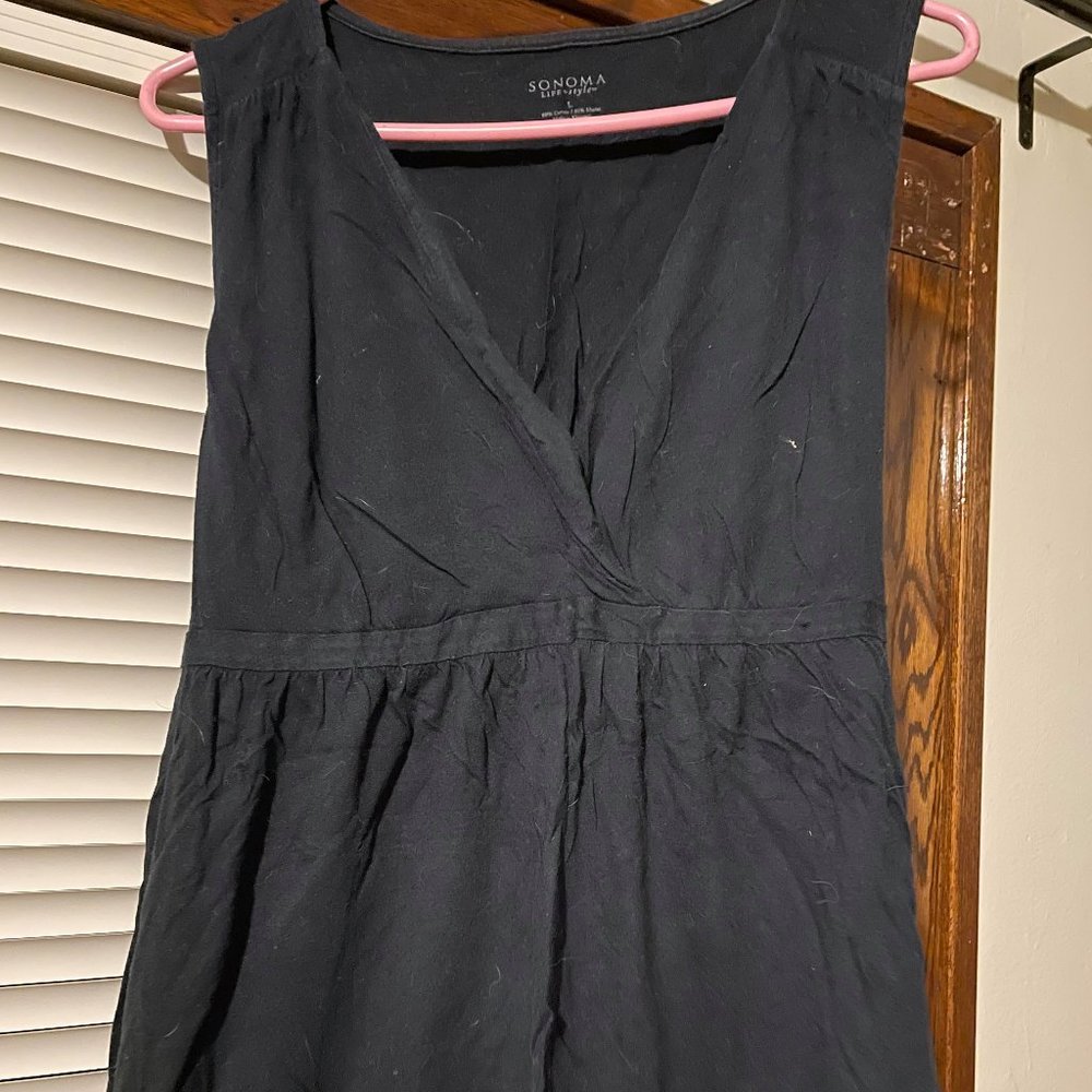 Black Sonoma Sleeveless Dress